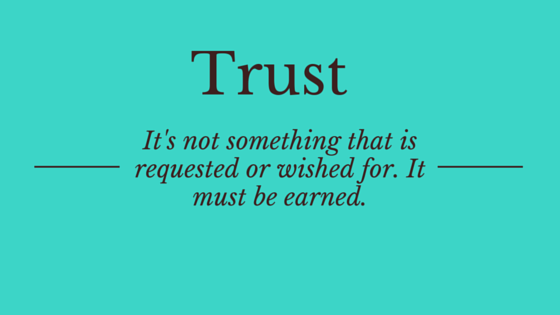 Great Managers Earn Trust