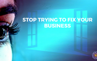 Stop Trying To Fix Your Business