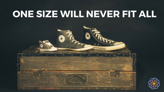One Size Will Never Fit All